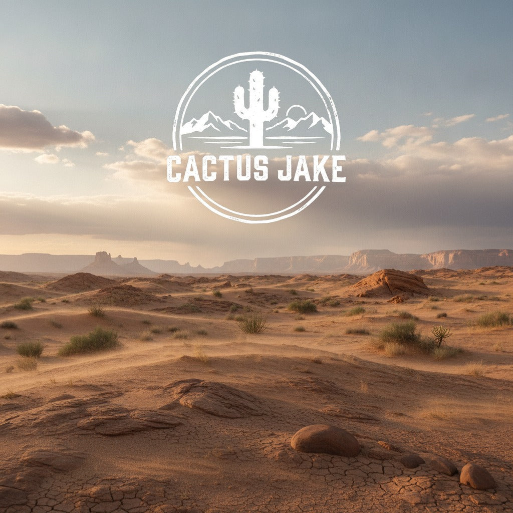 Southwest desert scene, Cactus Jake