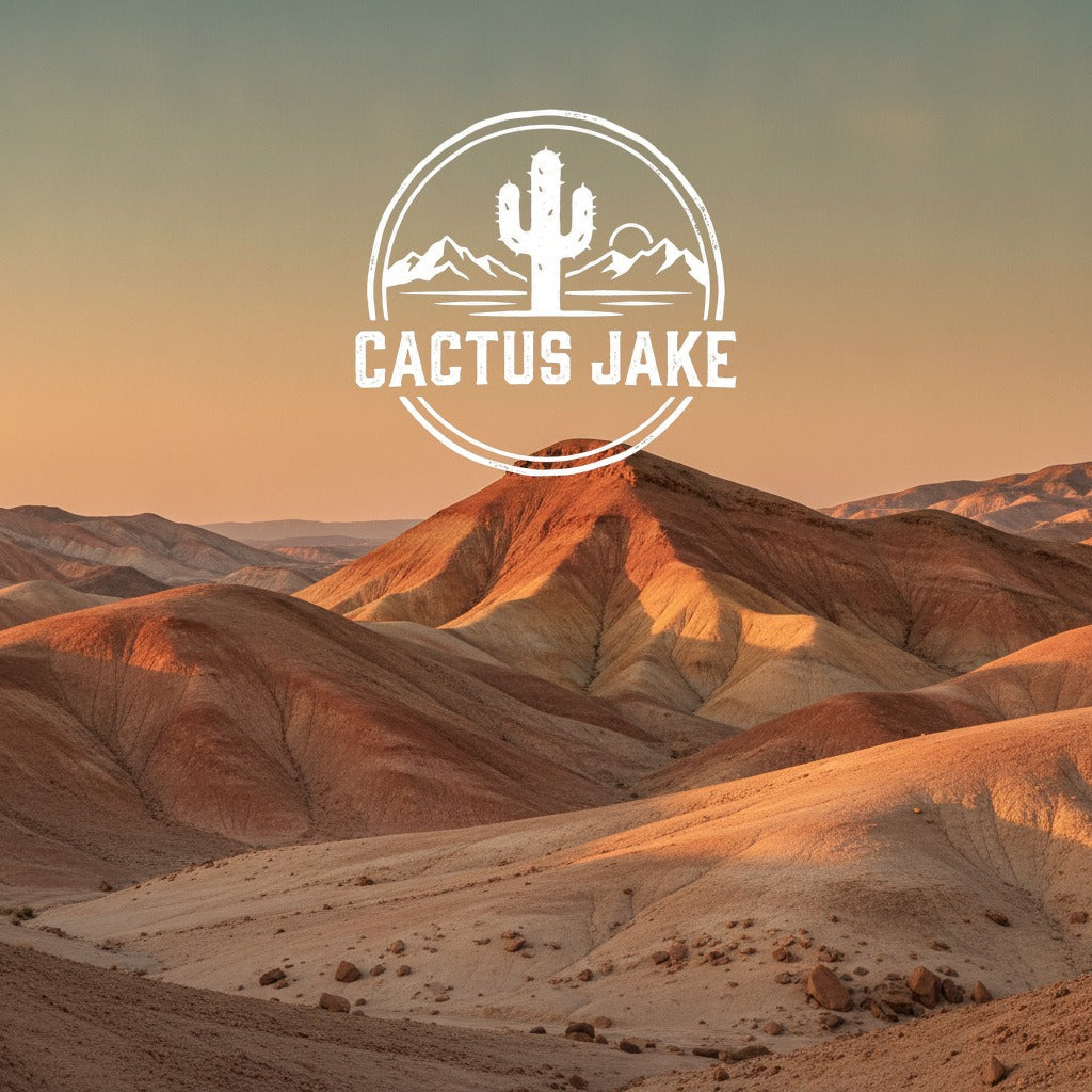 Southwest desert scene, Cactus Jake