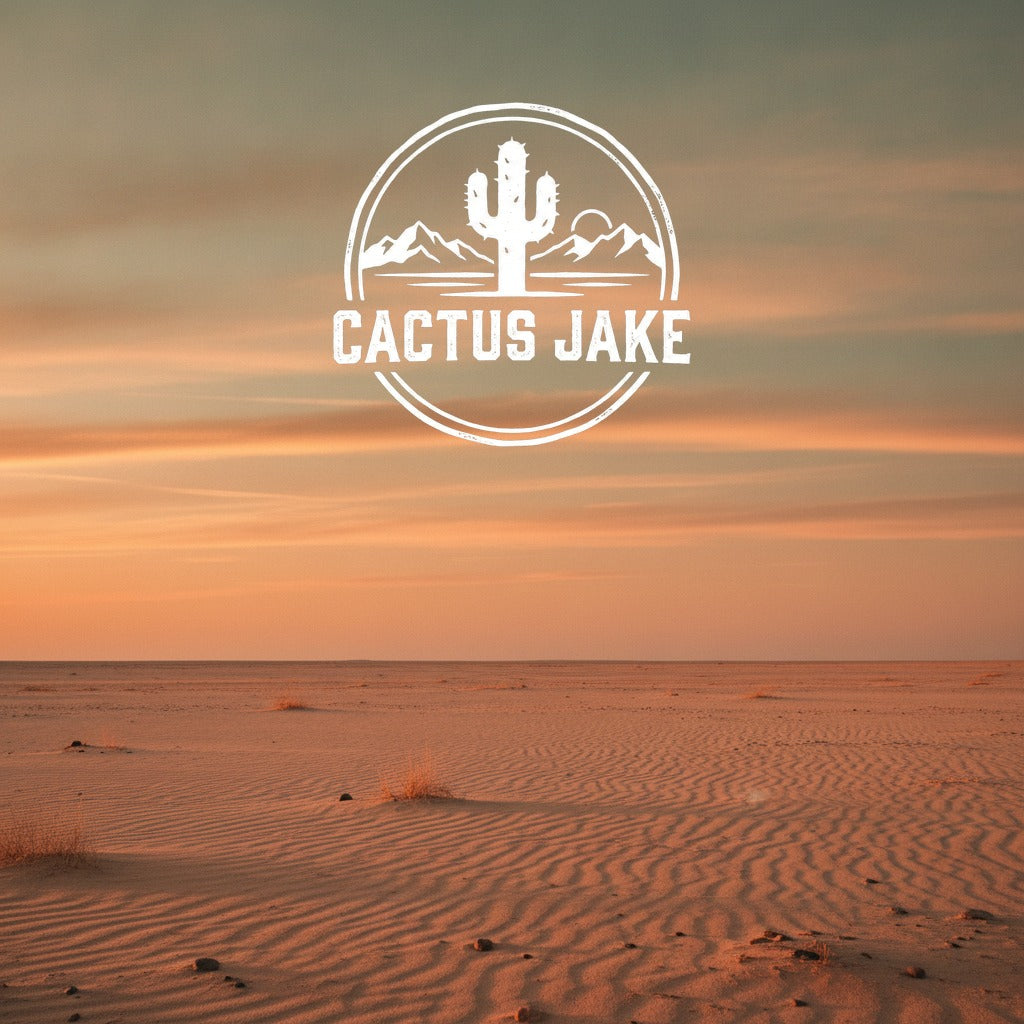 Southwest desert scene, Cactus Jake