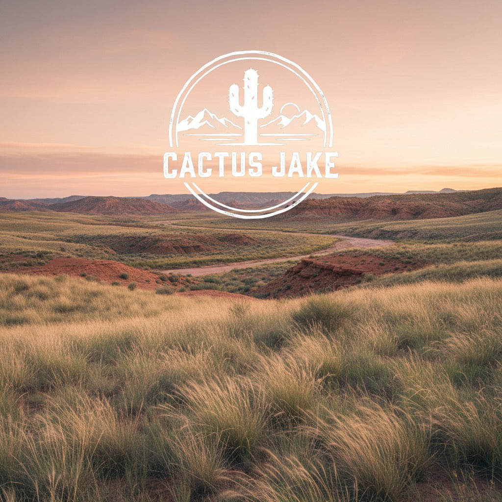 Southwest desert scene, Cactus Jake