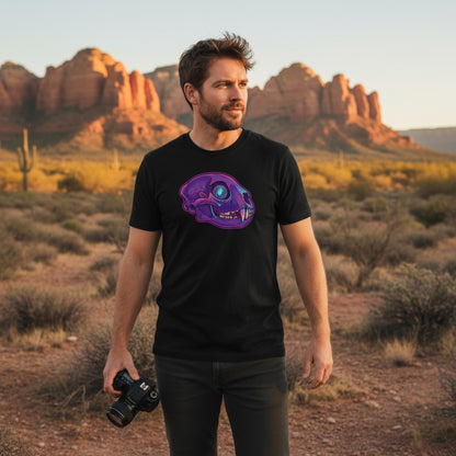 Crystal Eye Mountain Lion Skull Tee