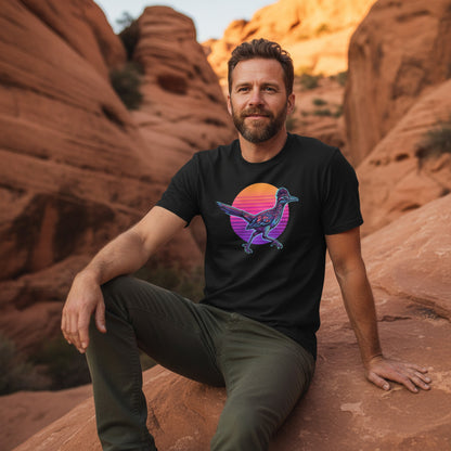 Synthwave Roadrunner Tee