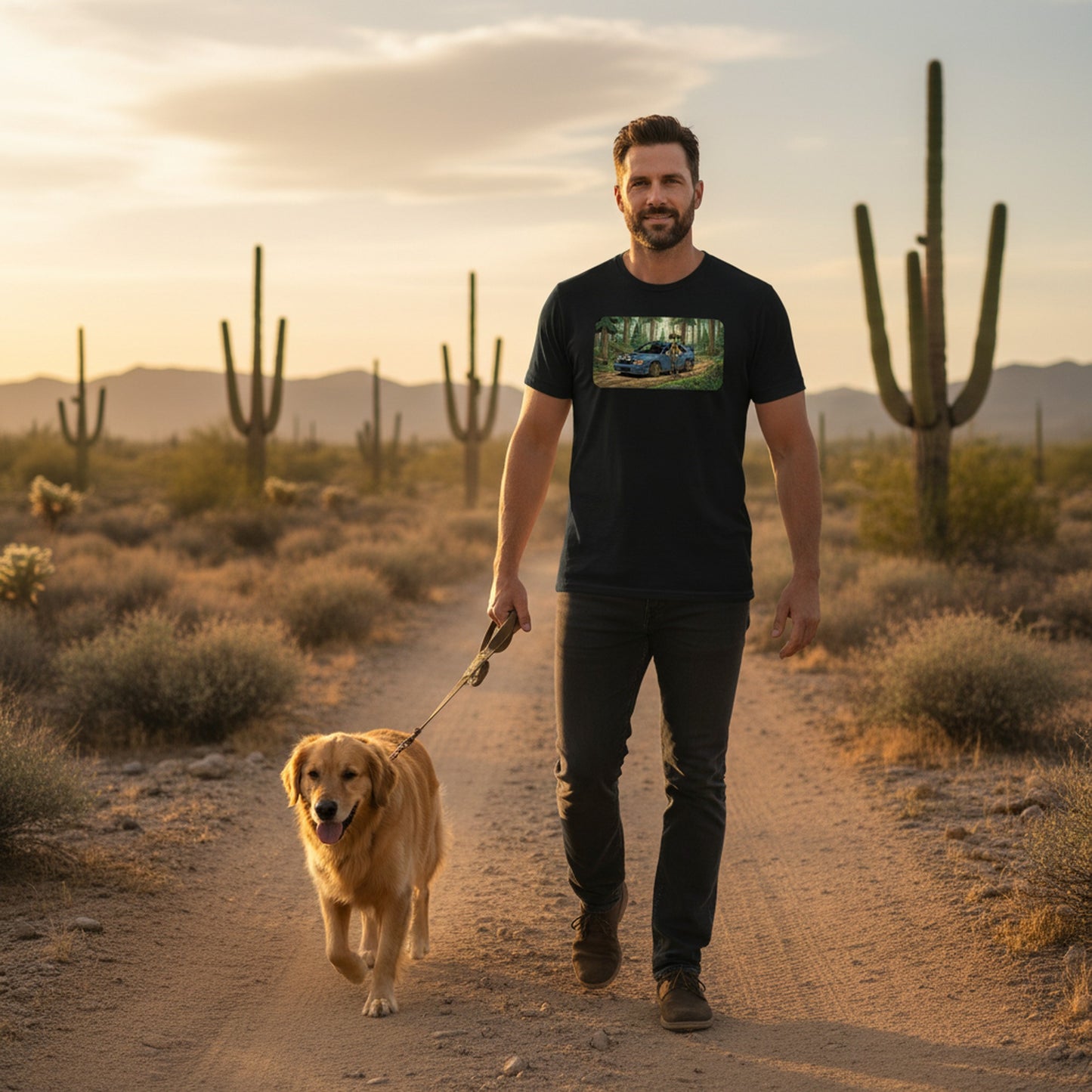 Forest Rally Alien Cowboy Tee