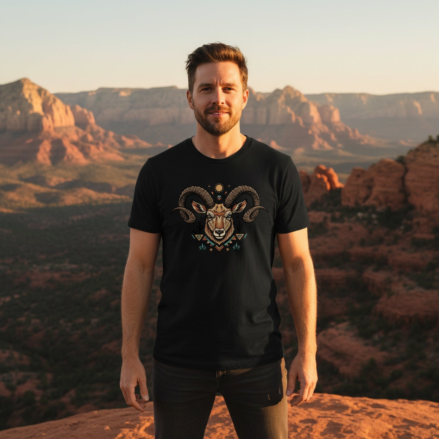 Desert Sun Bighorn Tee