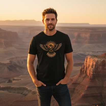 Sunburst Hawk Tee