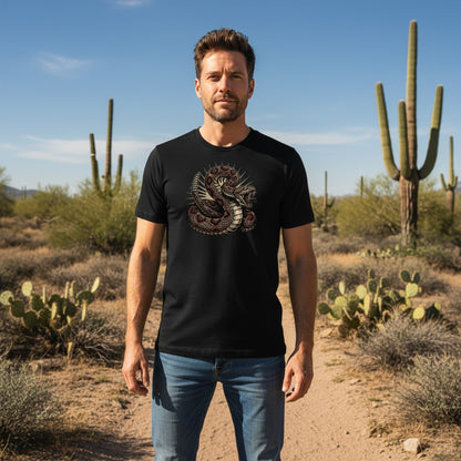 Coiled Strike Rattlesnake Tee
