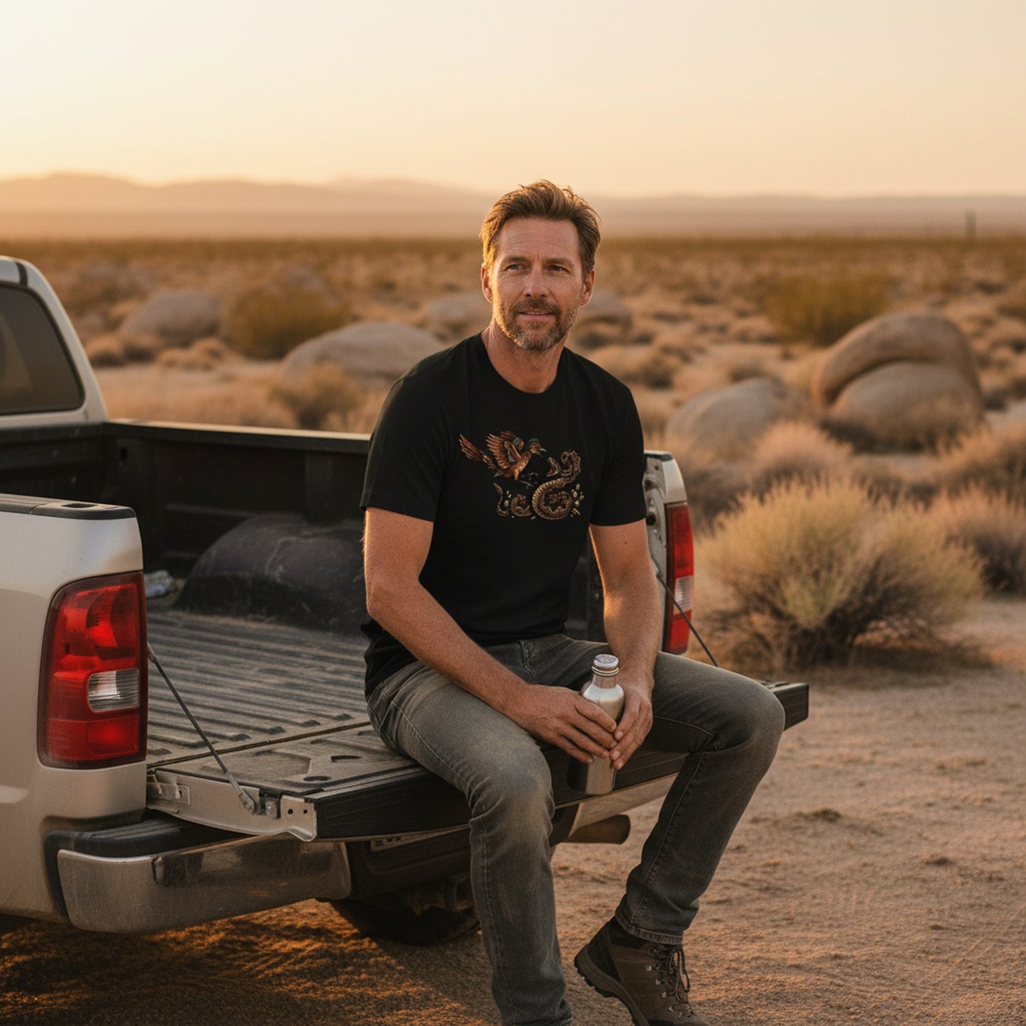 Roadrunner vs Rattlesnake Tee