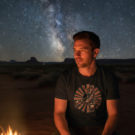 Sunburst Scorpion Tee