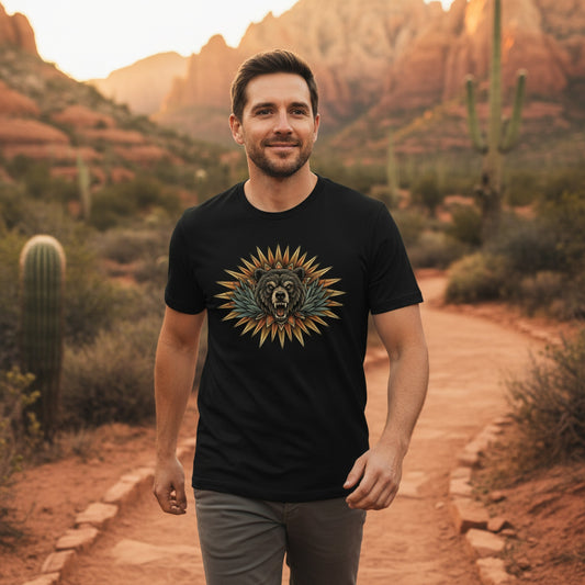 Sunburst Bear Tee