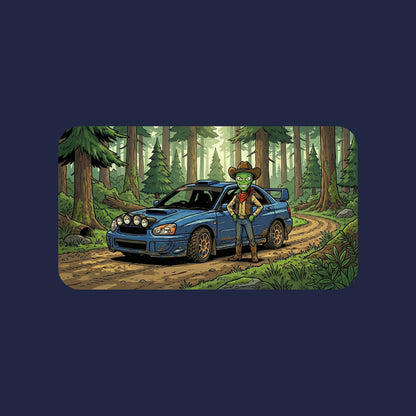 Forest Rally Alien Cowboy Tee