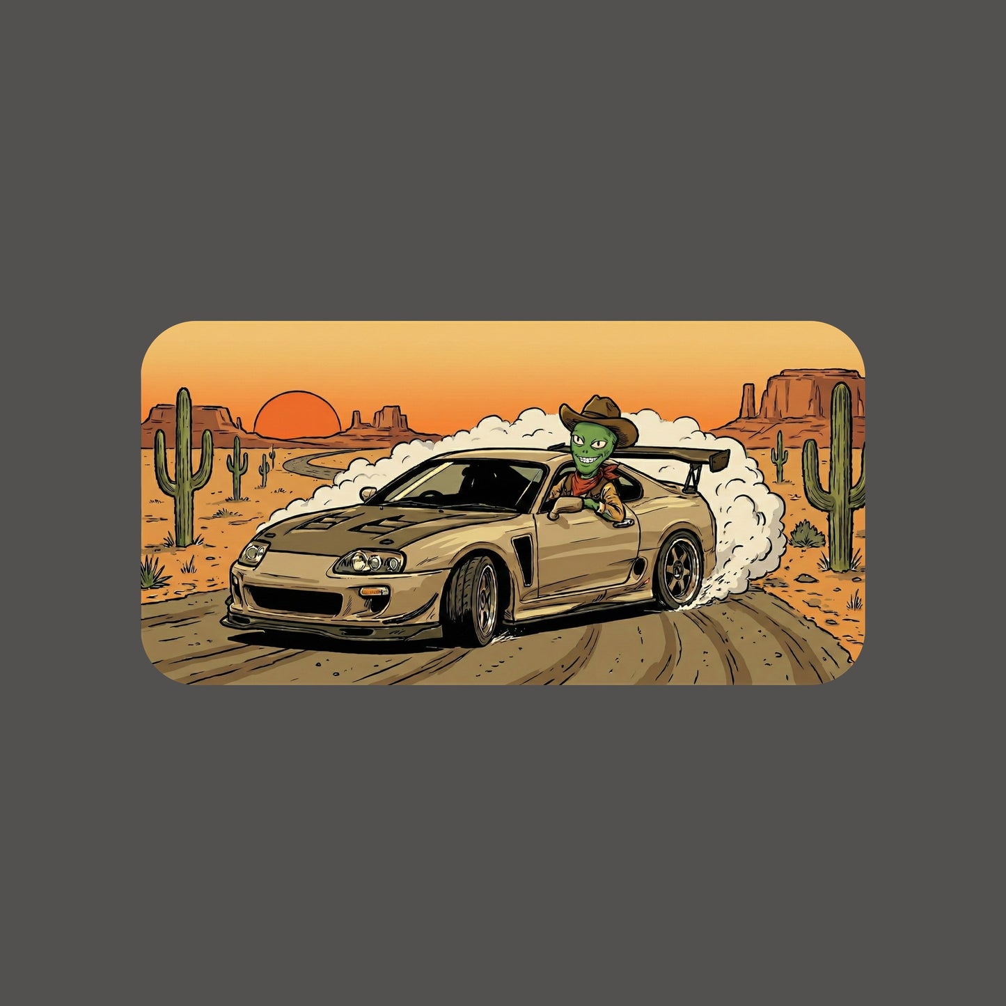 Cowboy Alien Desert Drift Tee