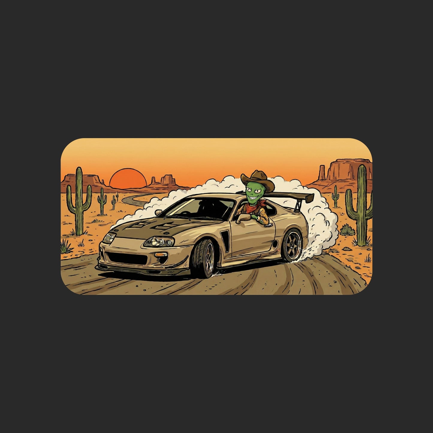 Cowboy Alien Desert Drift Tee