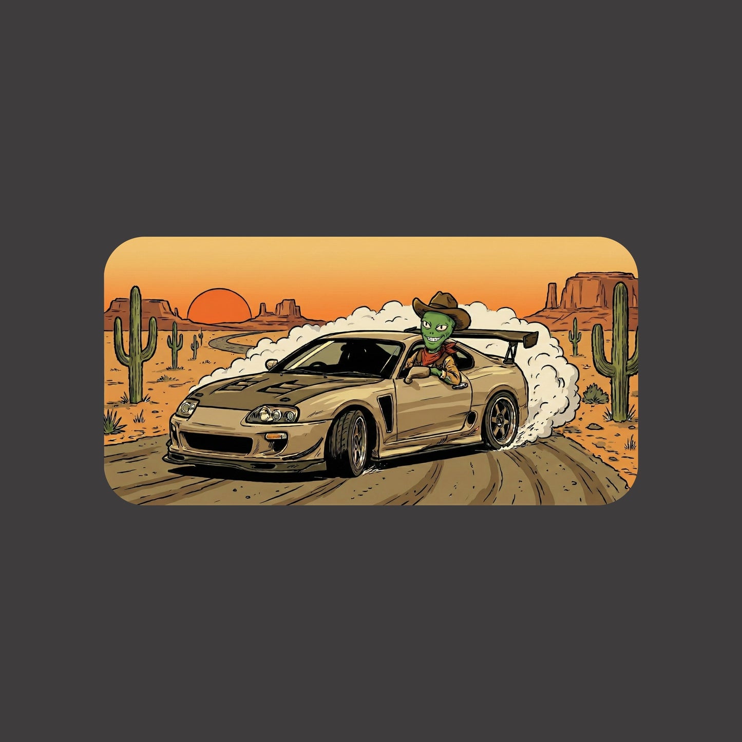 Cowboy Alien Desert Drift Tee