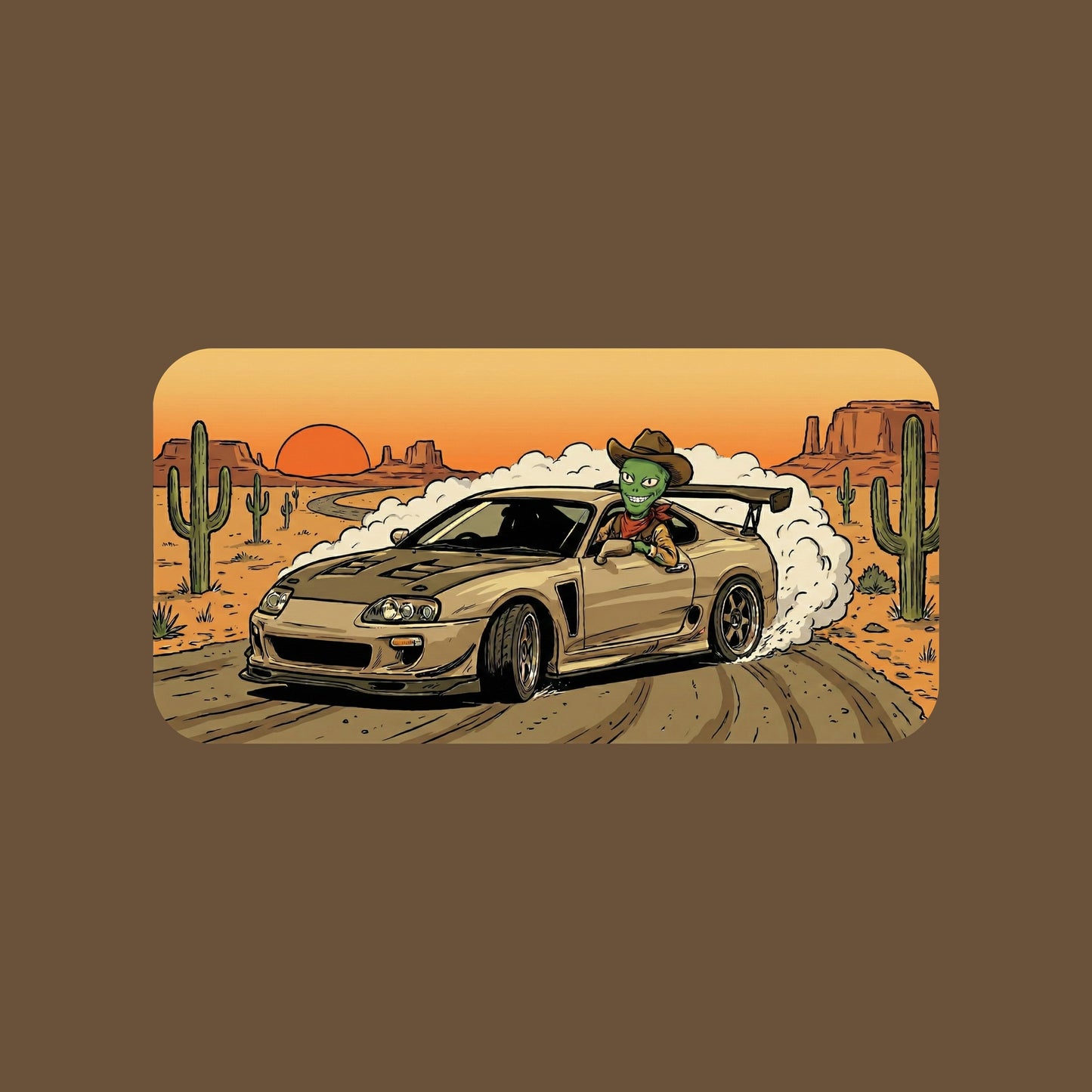 Cowboy Alien Desert Drift Tee