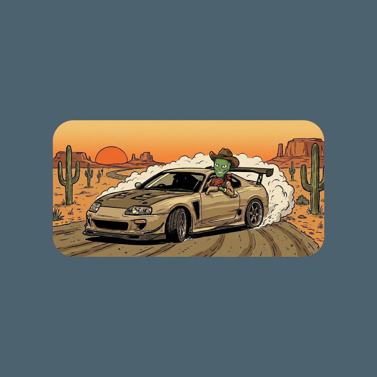 Cowboy Alien Desert Drift Tee