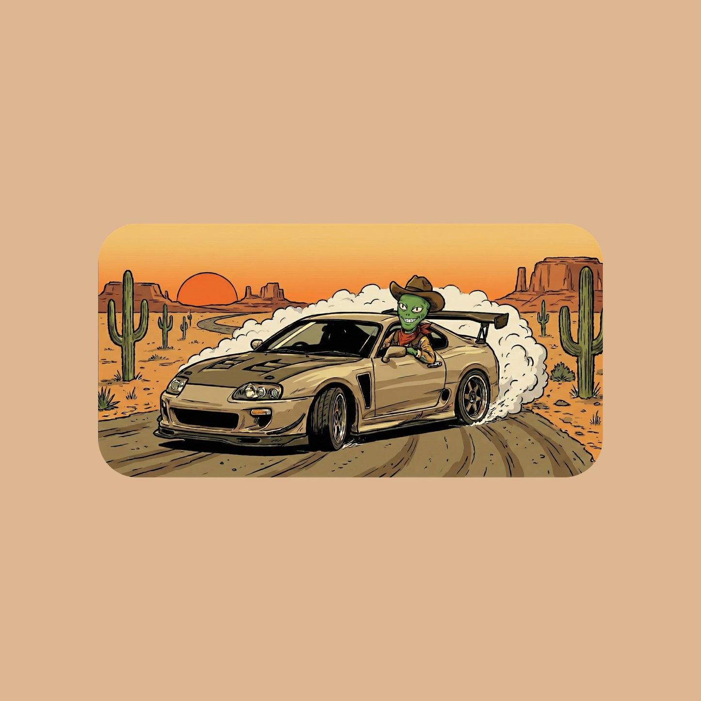 Cowboy Alien Desert Drift Tee