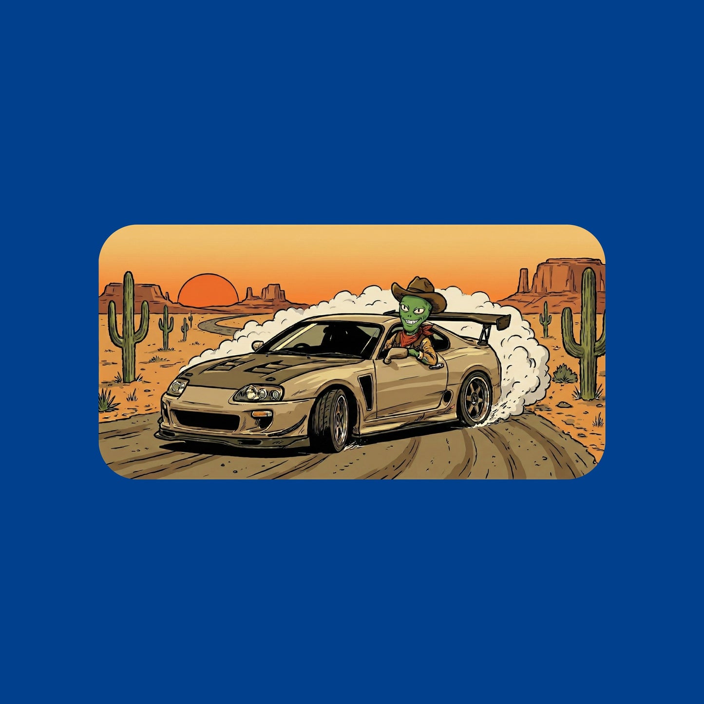 Cowboy Alien Desert Drift Tee