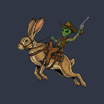 Alien Cowboy Jackrabbit Tee