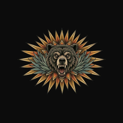 Sunburst Bear Tee