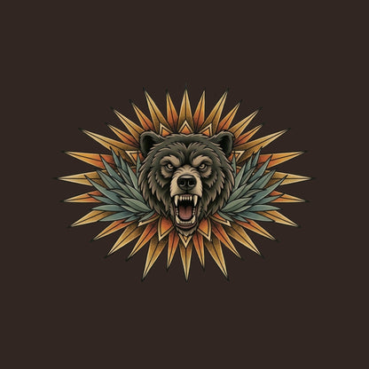 Sunburst Bear Tee