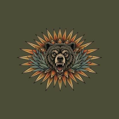 Sunburst Bear Tee