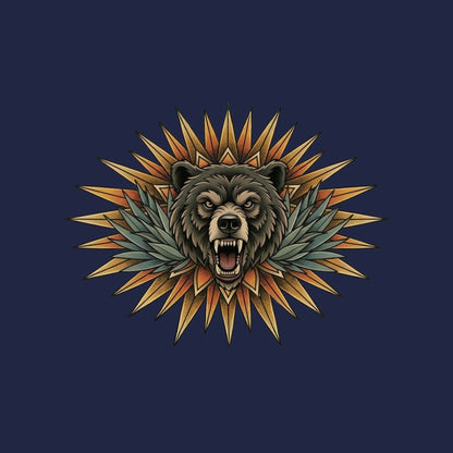 Sunburst Bear Tee