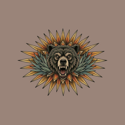 Sunburst Bear Tee