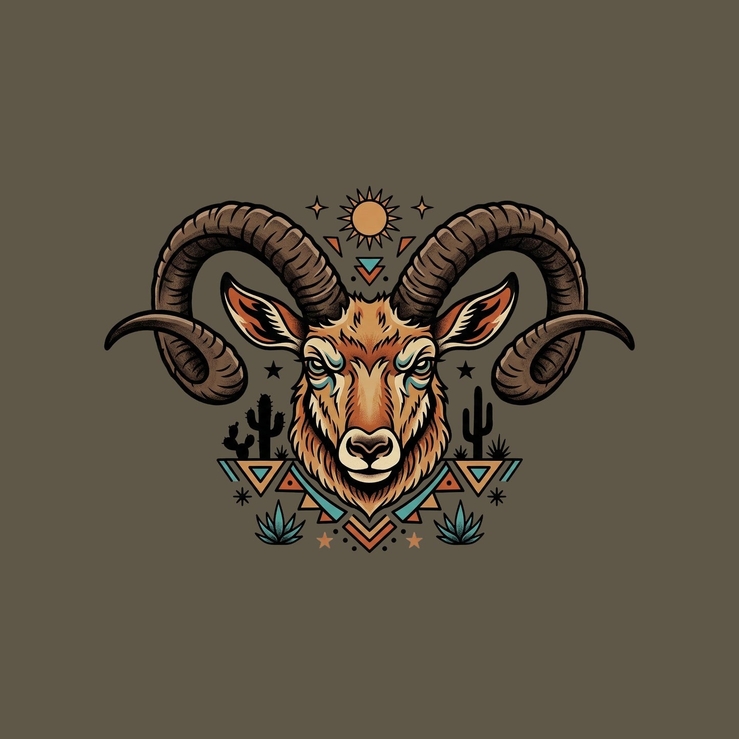 Desert Sun Bighorn Tee