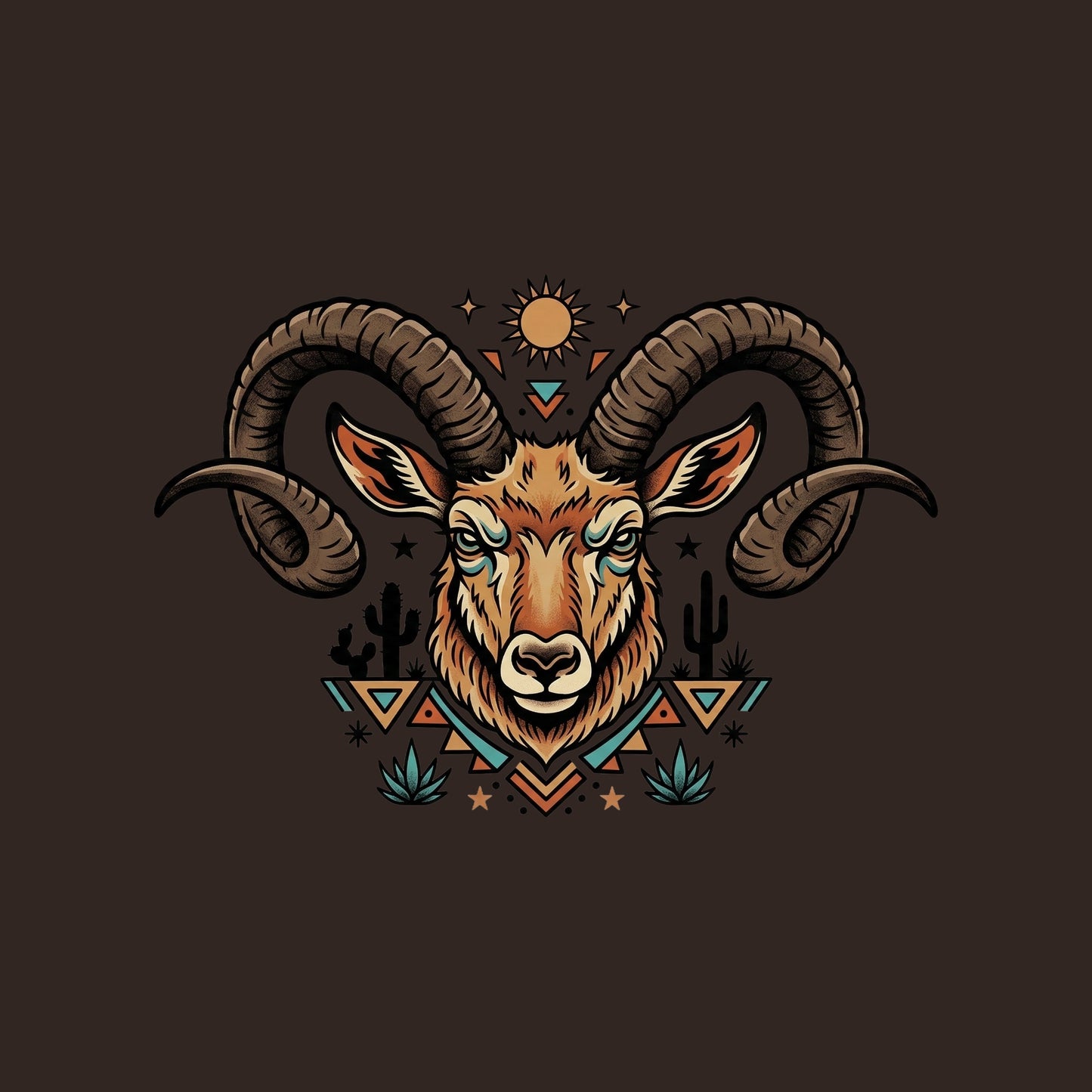 Desert Sun Bighorn Tee