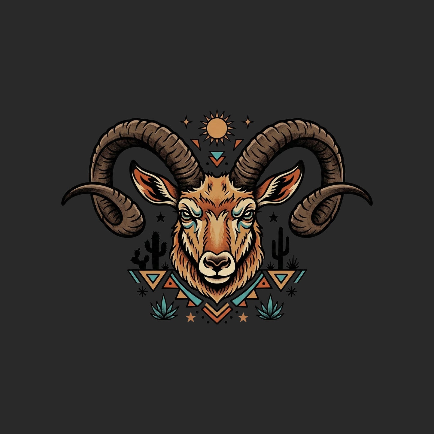 Desert Sun Bighorn Tee