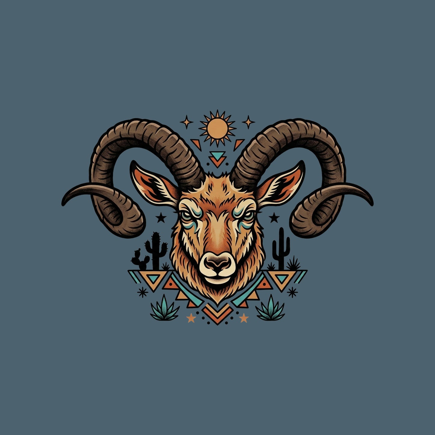 Desert Sun Bighorn Tee
