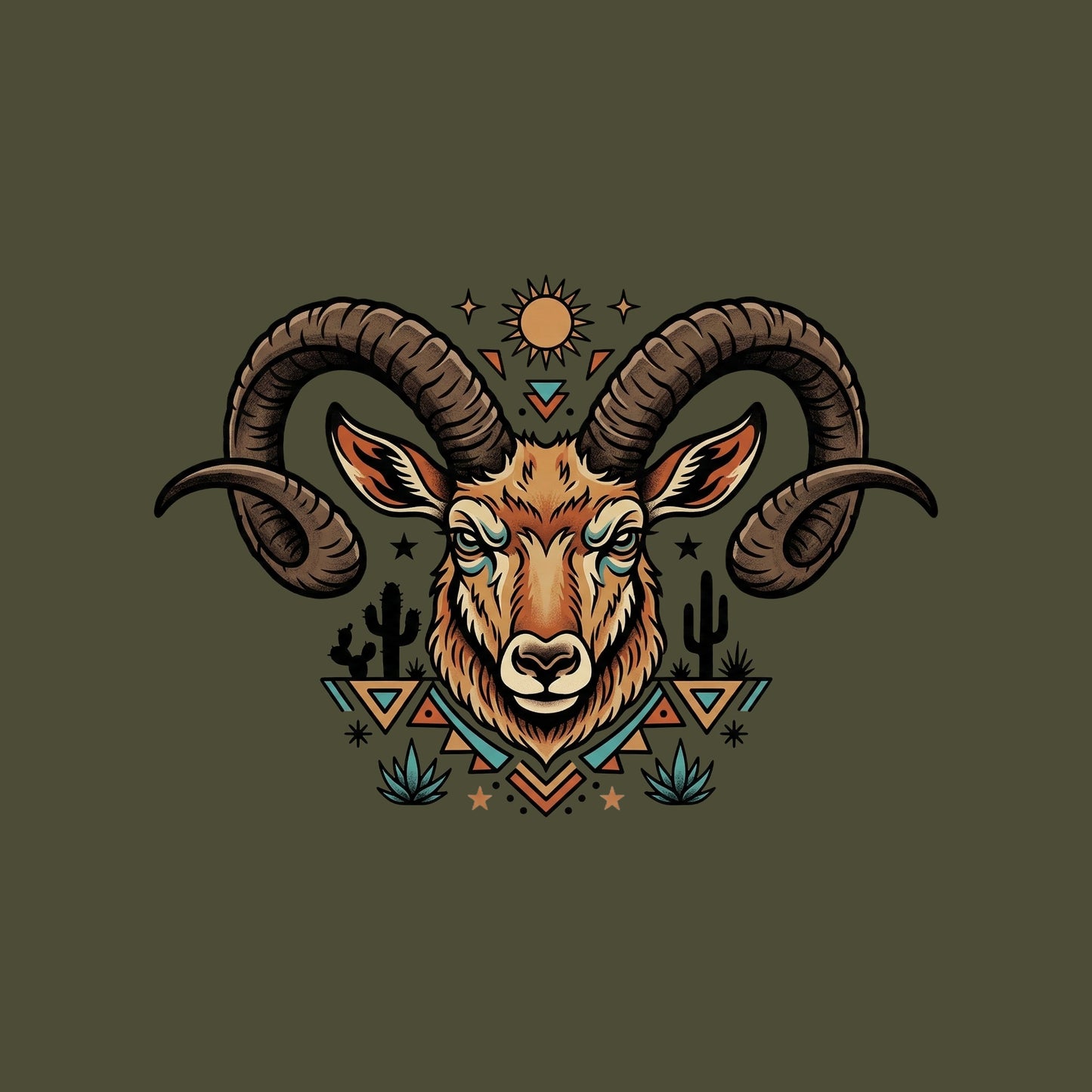 Desert Sun Bighorn Tee