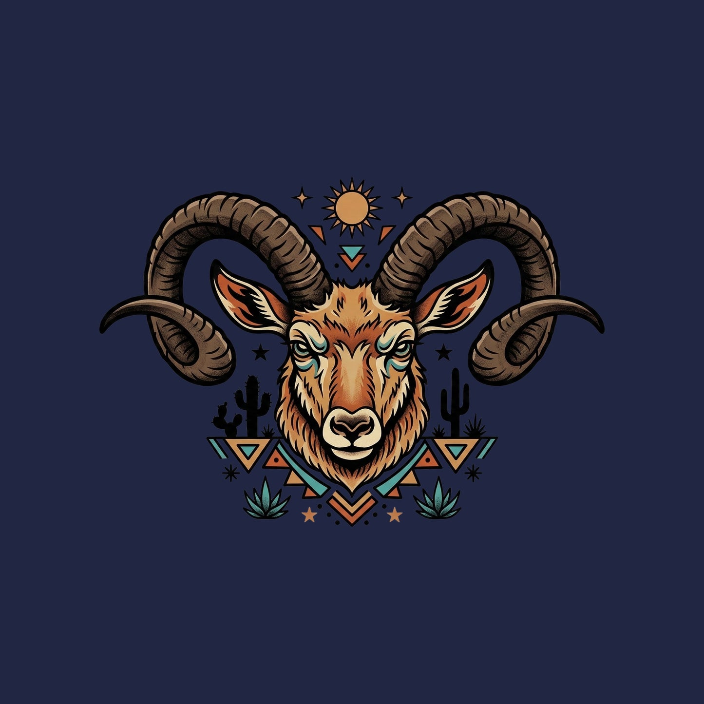 Desert Sun Bighorn Tee