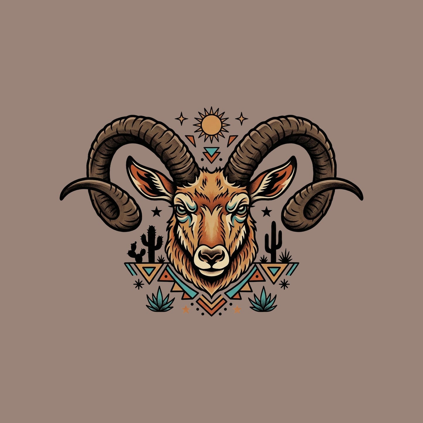 Desert Sun Bighorn Tee