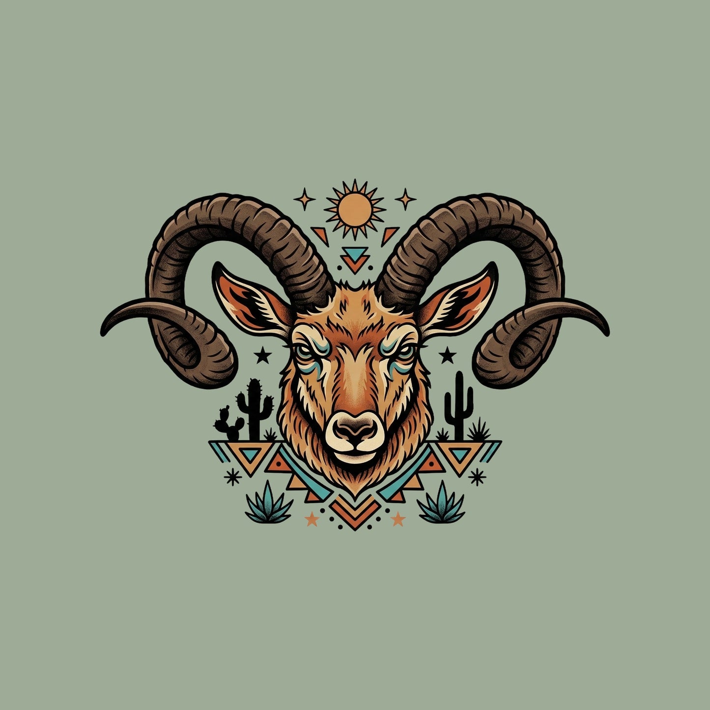 Desert Sun Bighorn Tee