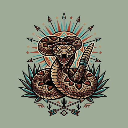 Agave Strike Rattlesnake Tee