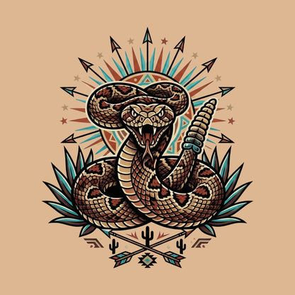 Agave Strike Rattlesnake Tee