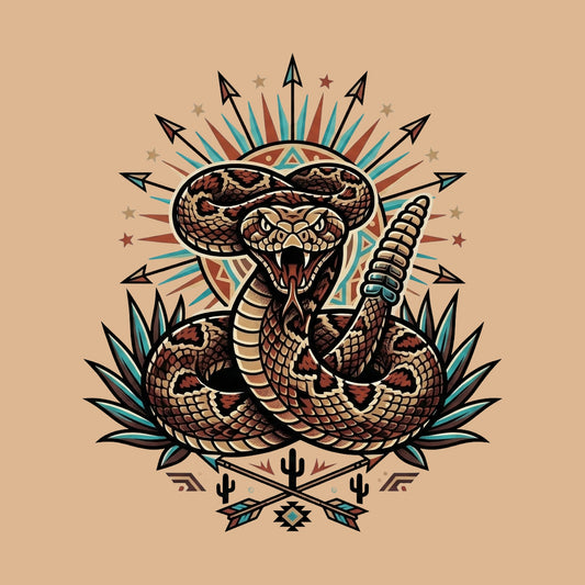 Agave Strike Rattlesnake Tee