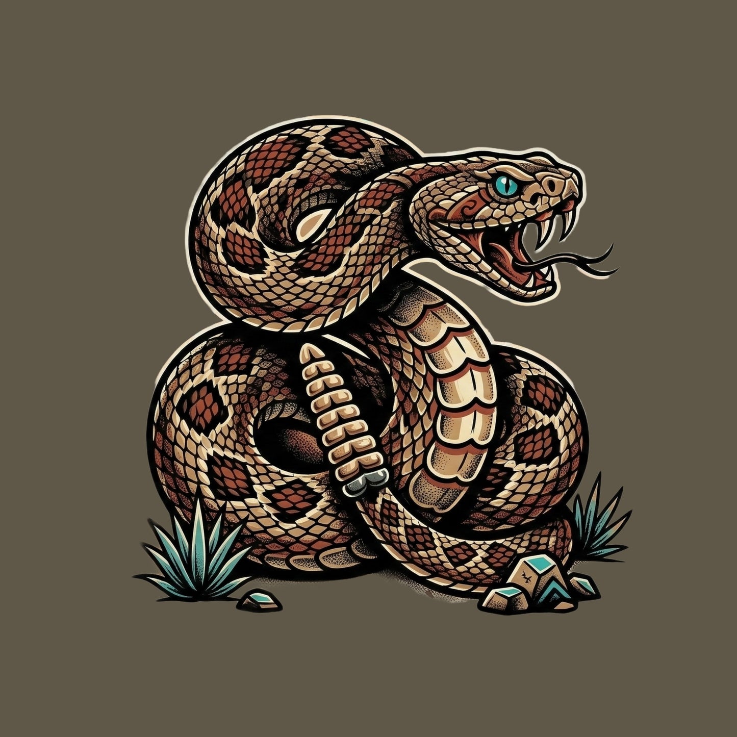 Desert Strike Rattlesnake Tee