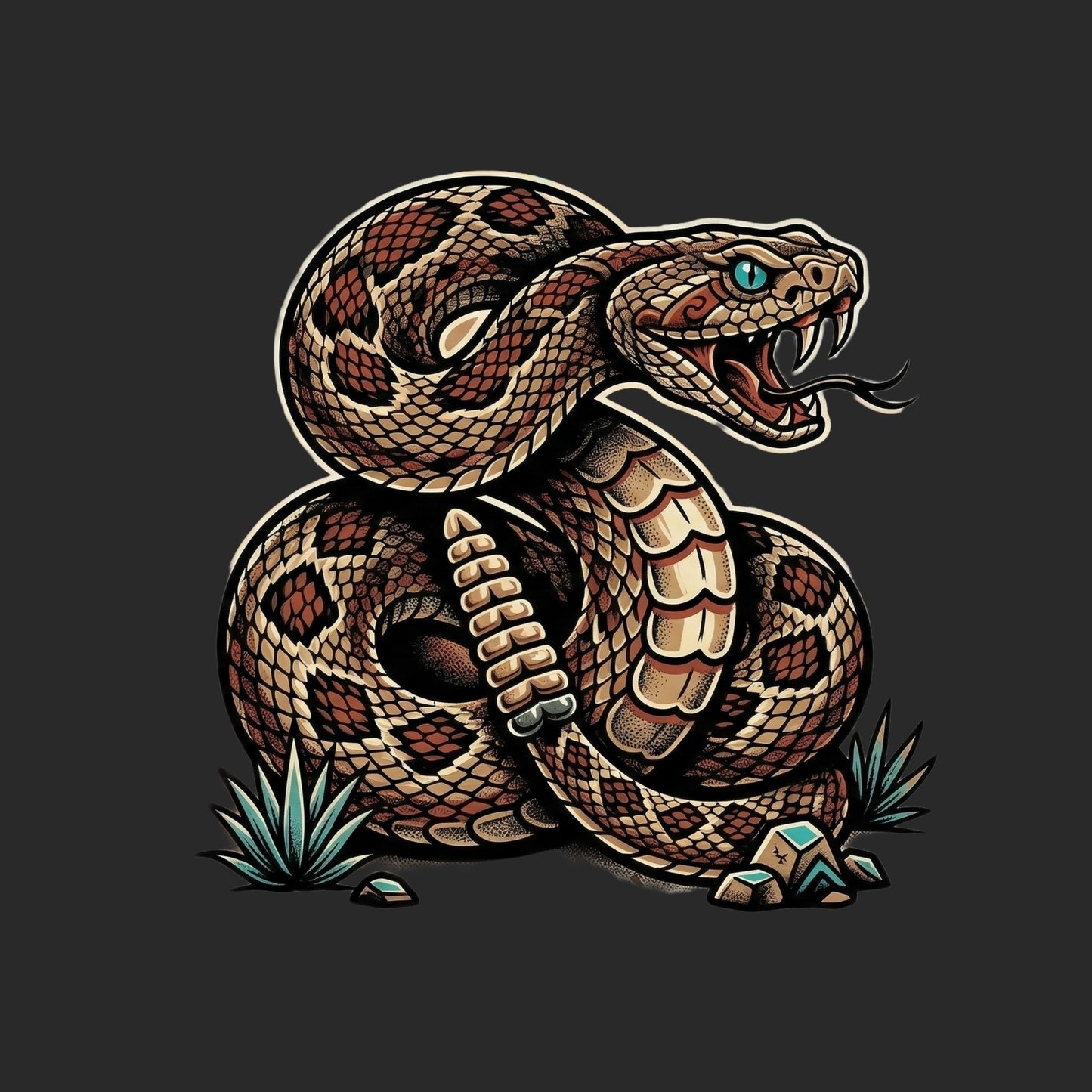 Desert Strike Rattlesnake Tee