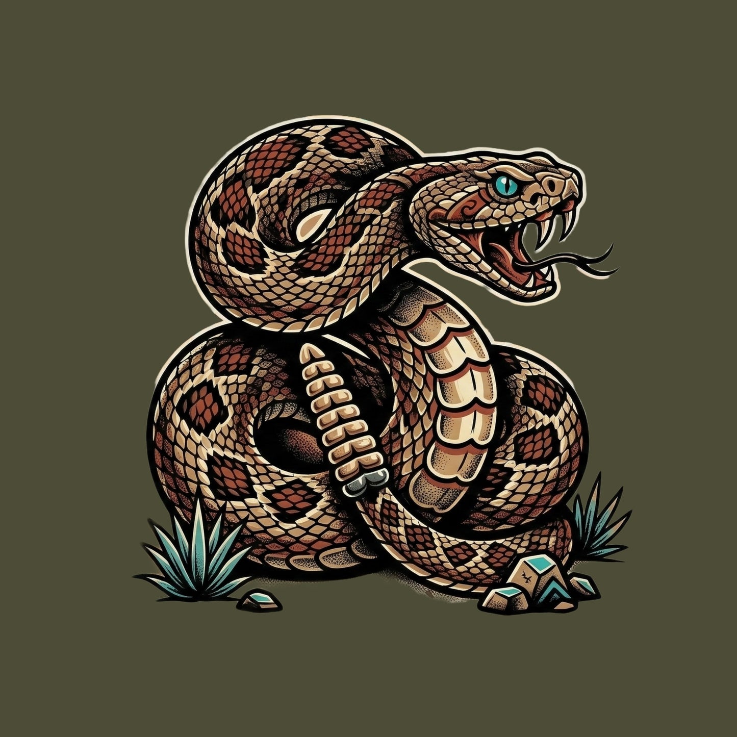 Desert Strike Rattlesnake Tee