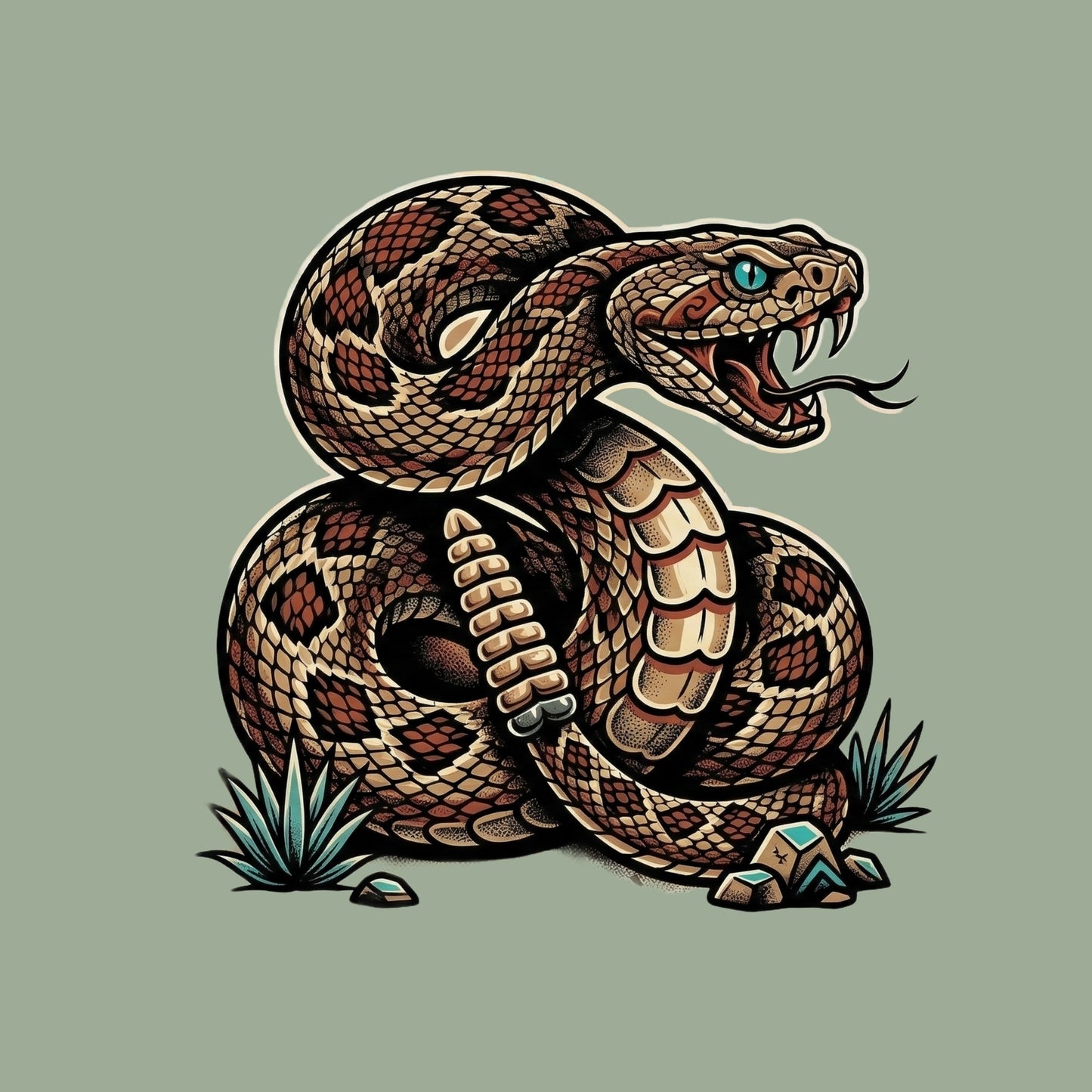 Desert Strike Rattlesnake Tee