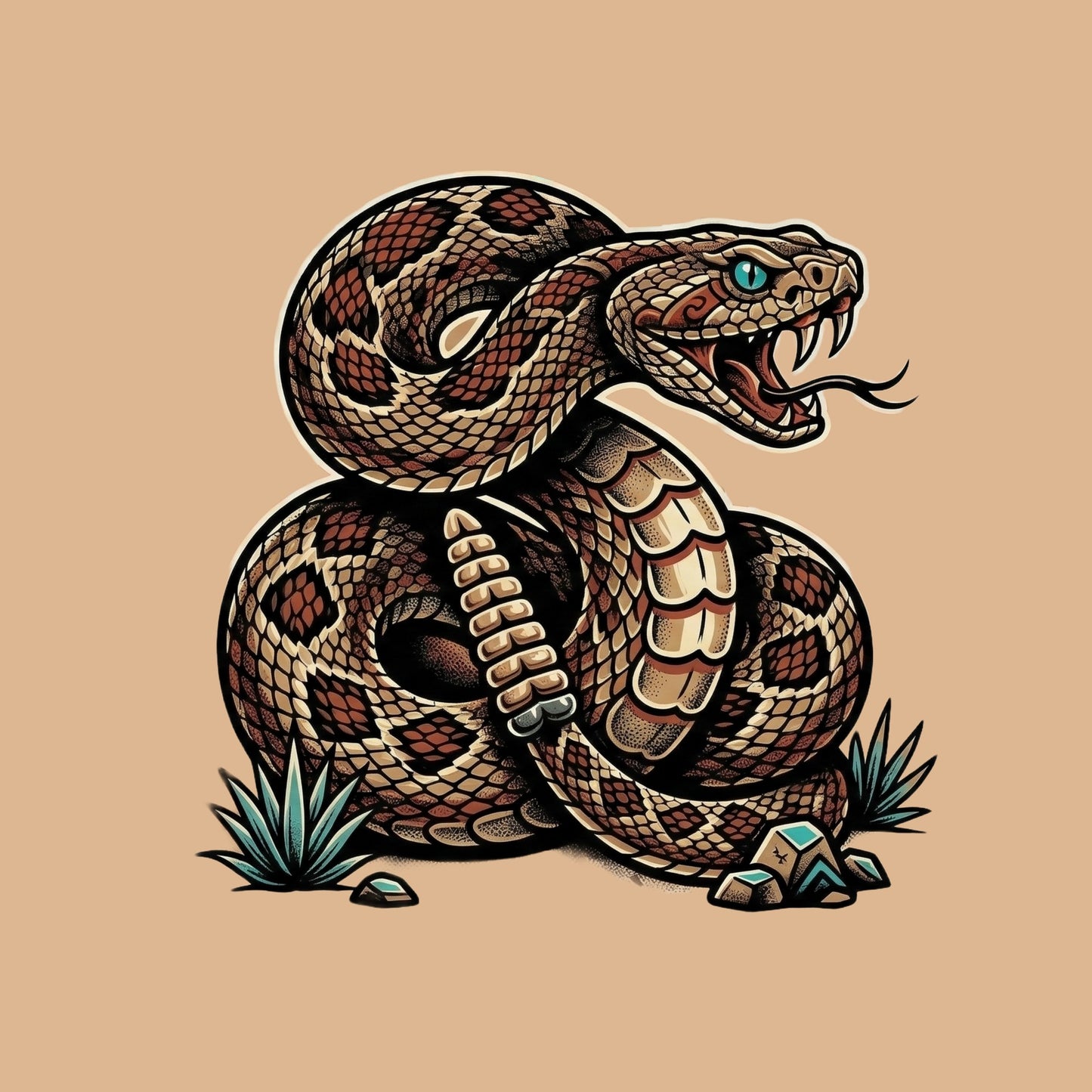 Desert Strike Rattlesnake Tee