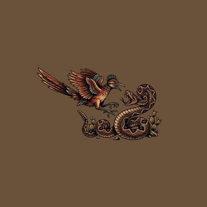 Roadrunner vs Rattlesnake Tee