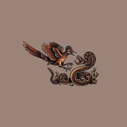 Roadrunner vs Rattlesnake Tee