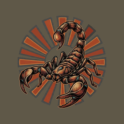 Sunburst Scorpion Tee