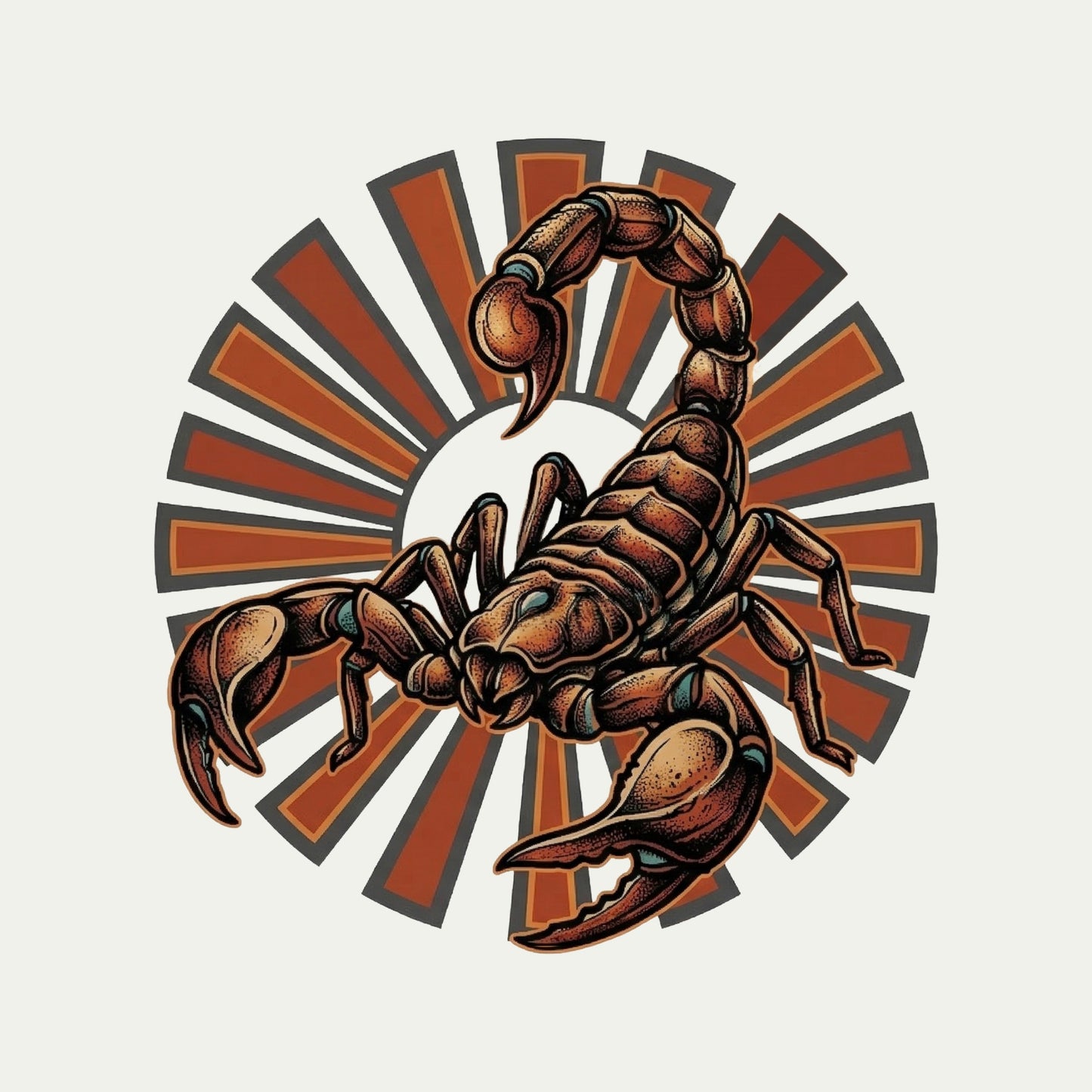 Sunburst Scorpion Tee