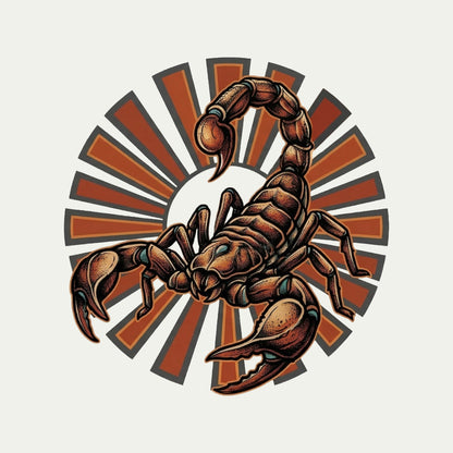 Sunburst Scorpion Tee