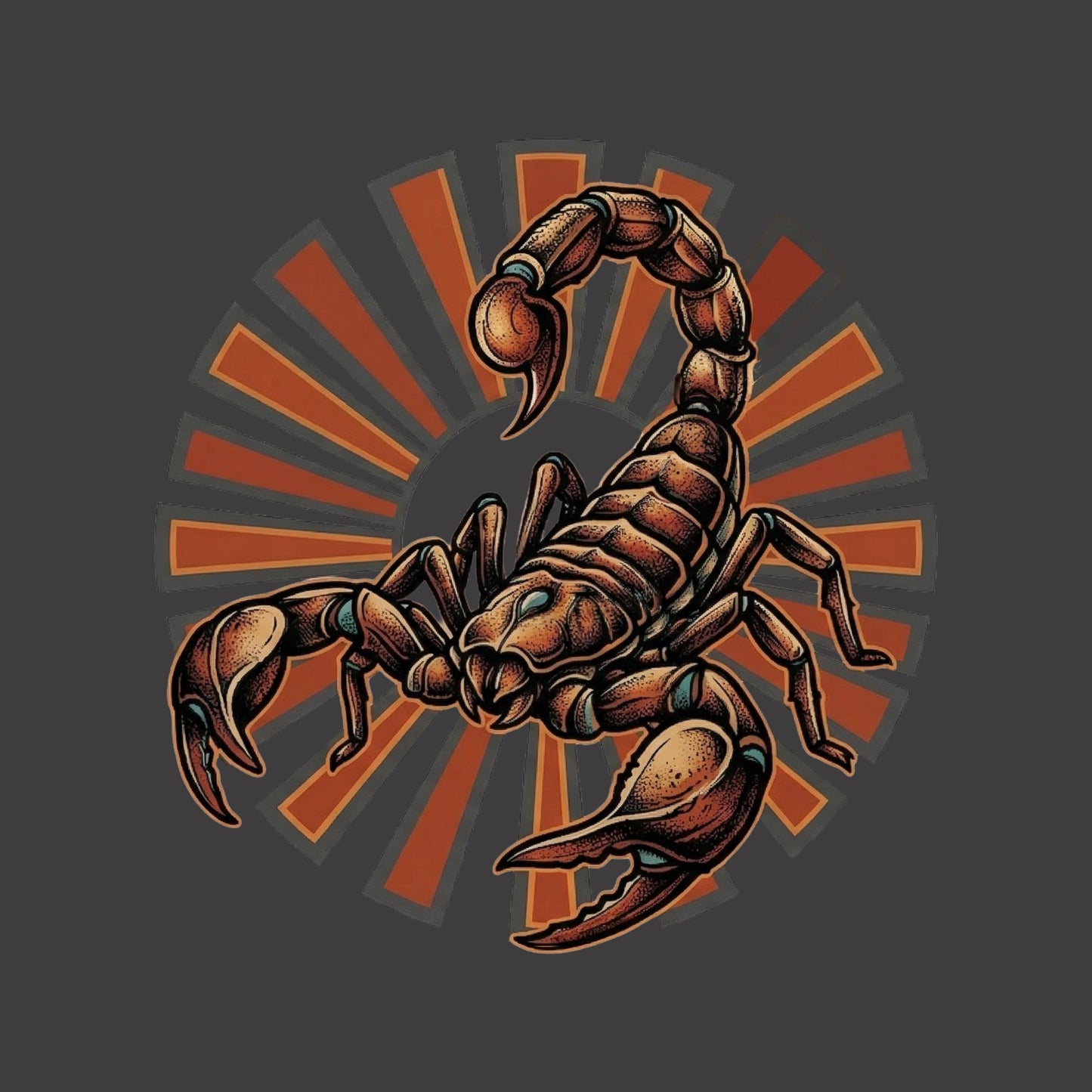 Sunburst Scorpion Tee