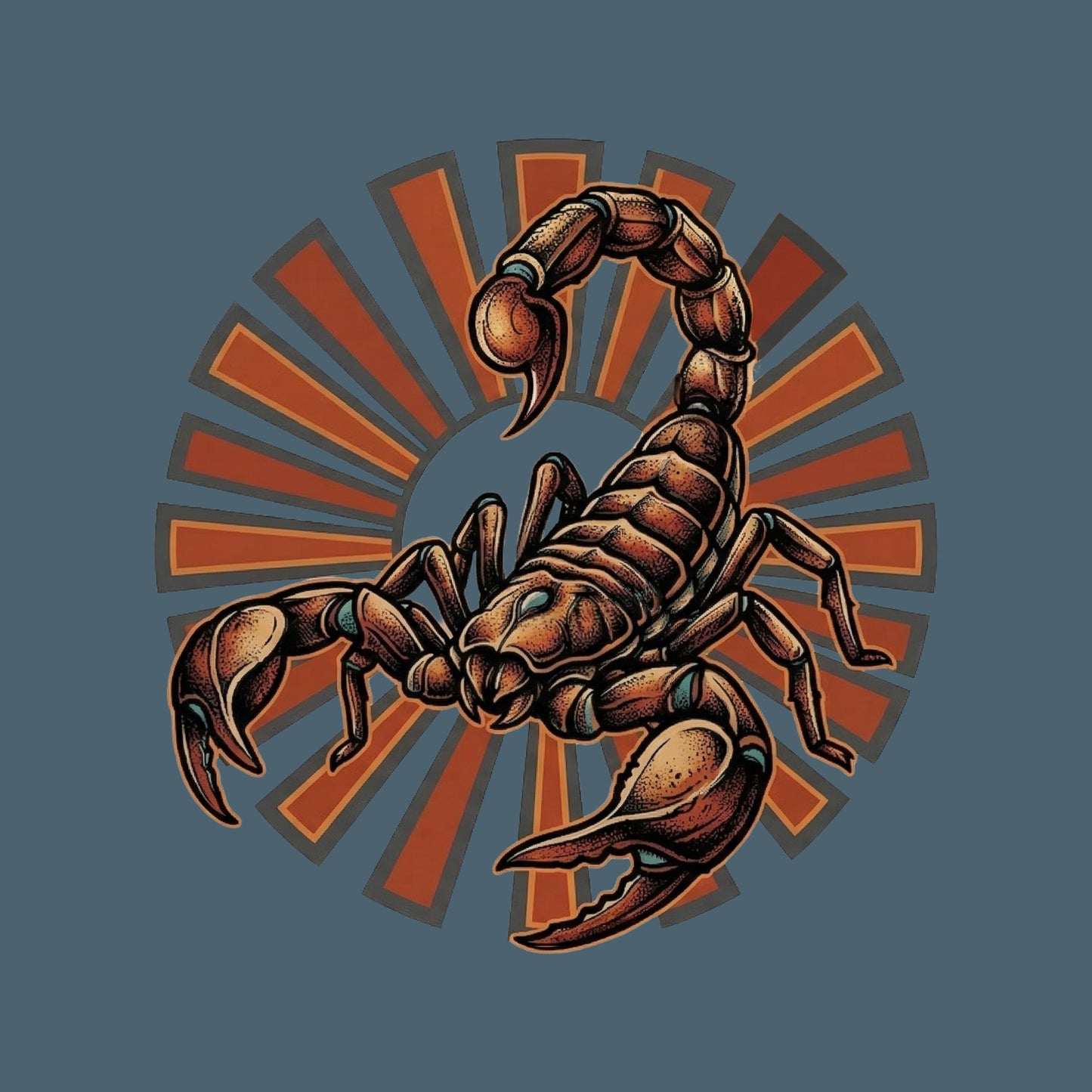 Sunburst Scorpion Tee